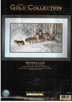 Winter's Lace 35009 / Волки зимой