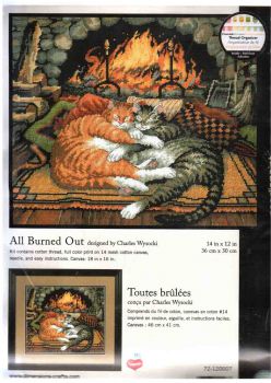 All Burned Out Cats 72-120007 / Коты у камина