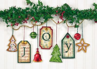 Joy Tag Ornaments 70-08849 / Орнаменты Радость