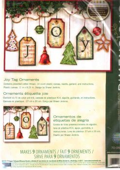 Joy Tag Ornaments 70-08849 / Орнаменты Радость