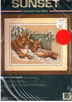 Snowy Cougars 13655 / Снежные Пумы