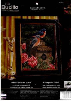 Garden Bluebirds 43960 / Садовые синие птички