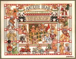 Antique Bear Collectibles 3756 / Антикварный коллекционный медведь