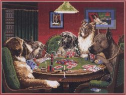 The coolidge dogs 2474 / Собаки-картежники