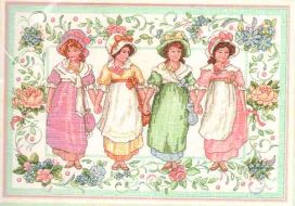 Victorian Girls  13604 / Викторианские девочки