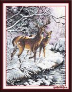 Creekside Deer 351820 / Олени у ручья (США)