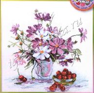Космея и вишня 04.005.07