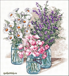 Wildflower Trio 35122 / Трио полевых цветов