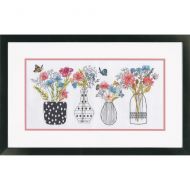 Wildflower vases 70-35431 / Вазы с полевыми цветами