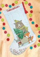 Woodland Animals Stocking 70-09621 / Сапожок Лесные зверьки
