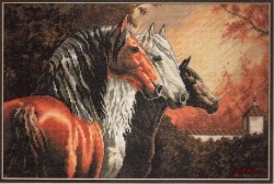 Equine Trio 35091 / Трио лошадей