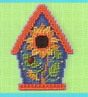 Painted Birdhouse MH18-2615 / Раскрашенный скворечник (магнит)