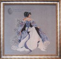 Winter Beauty Princess RW487 RL15 / Зимняя принцесса красоты (с основой)