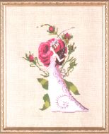 Great Cabbage Leaved Rose RW899 NC301 / Великолепная роза с капустными листьями (с основой)