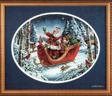 Santa`s Sleight 8664 / Катание Санты