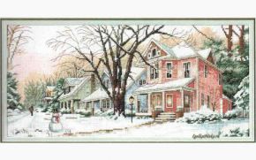 Winter on Main Street 13713 / Зима на Главной Улице