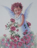 Rose Petal Angel 13729 / Ангел с розами