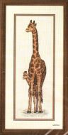 Giraffe Mother and Baby 13665 / Мама Жираф с детёнышем